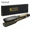 KIPOZI Professional  Hair Straightener and Curling Iron with Digital  LCD Display Titanium Flat Dual  Fast Heating Styling Tool 1