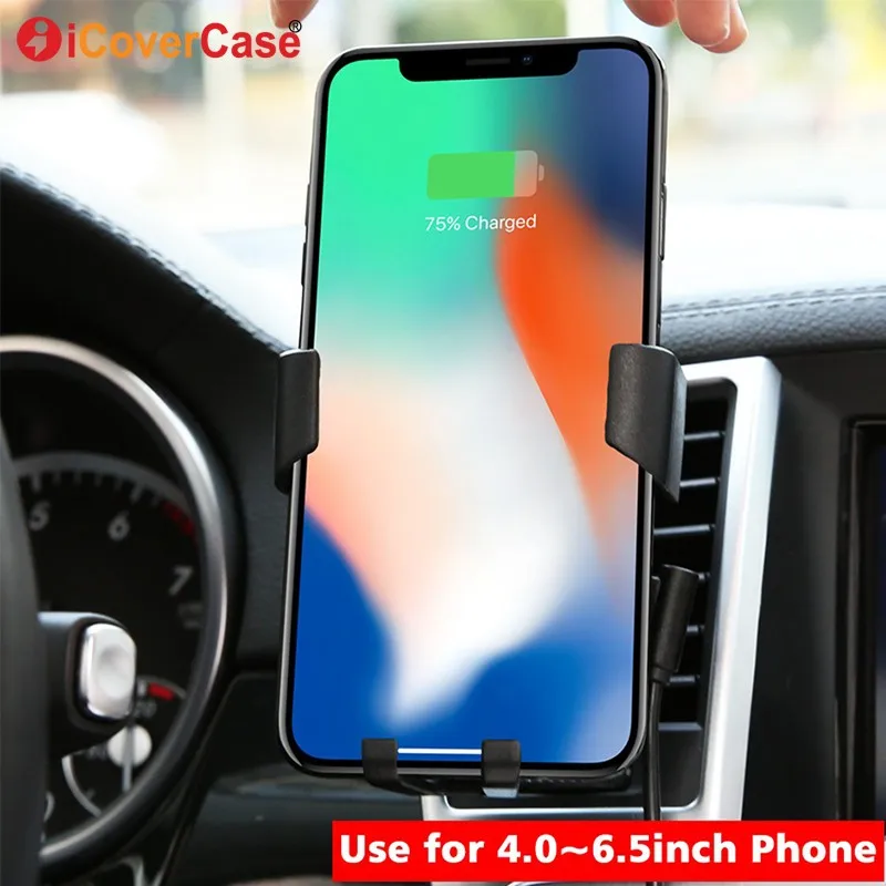 Qi Автомобильная Подставка для зарядки для samsung Galaxy Note 10 pro Note10+ plus Note 10 5G S10 Быстрое беспроводное зарядное устройство держатель для телефона чехол аксессуар