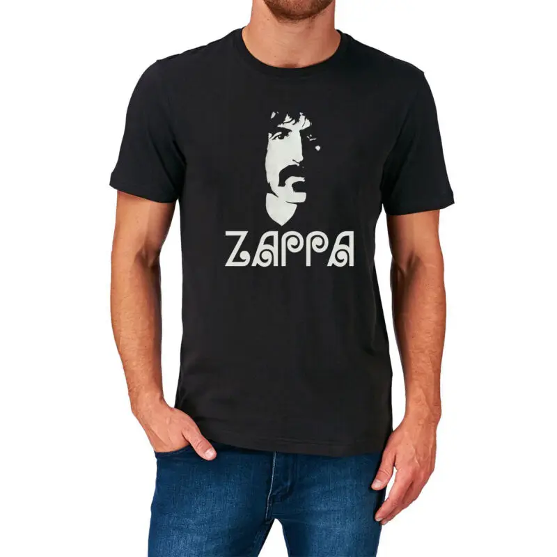 FRANK ZAPPA T SHIRT RETRO VINTAGE MUSIC 60'S 70'S ICONIC BIRTHDAY GIFT | Мужская одежда