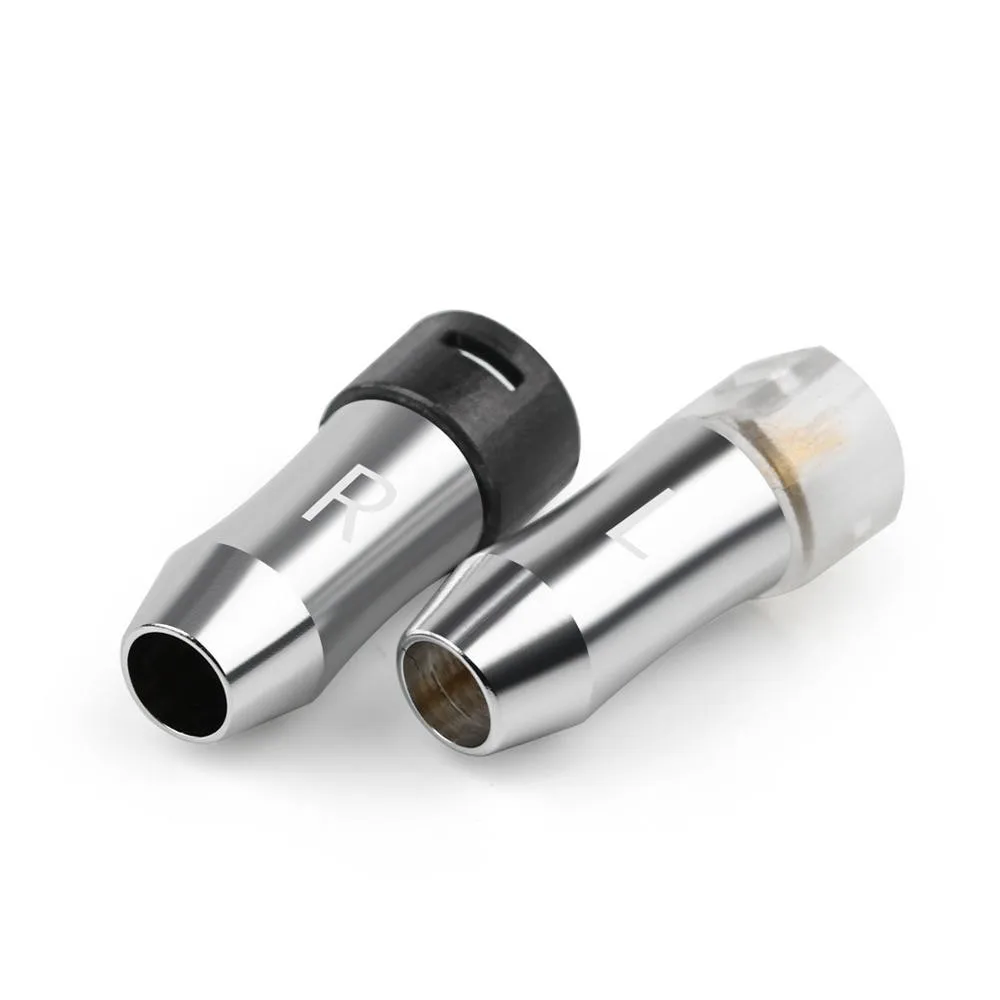 5 пар наушников 2Pin разъем для IE8 IE8I IE80 DIY HiFi гарнитура алюминиевый сплав металлический адаптер аудио разъем провода разъем