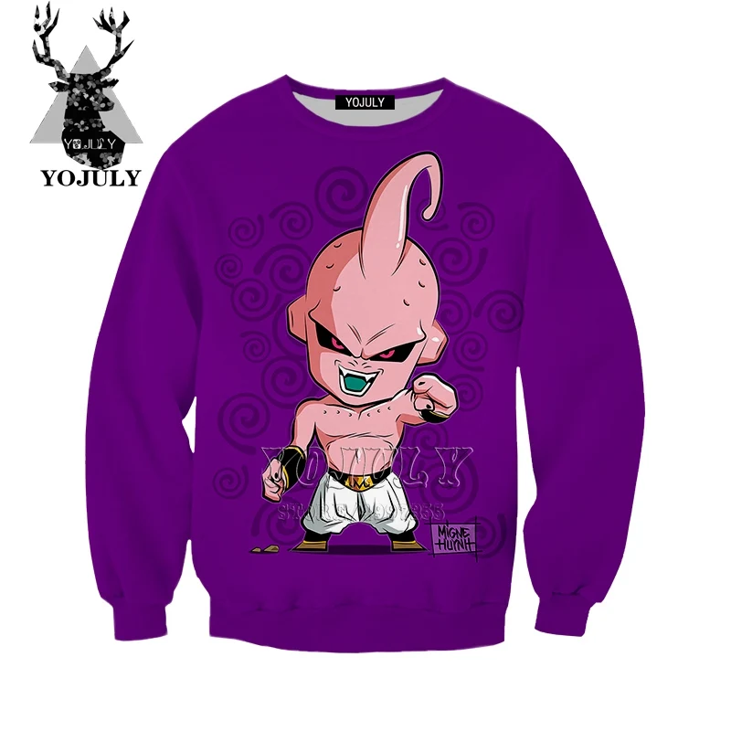 YOJULY Dragon Ball magicer/Детская толстовка в европейском стиле с 3D рисунком из аниме детская одежда для мальчиков и девочек-подростков Топы с длинными рукавами, SW102