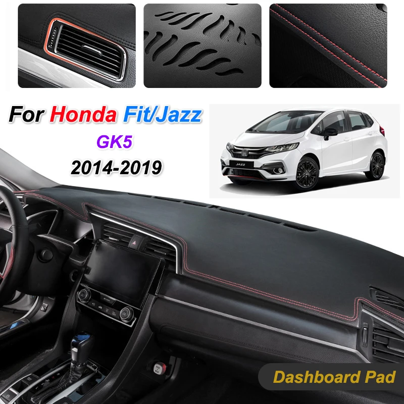 Противоскользящий коврик для приборной панели Honda Fit Jazz 2014-2019 GK5 накладка