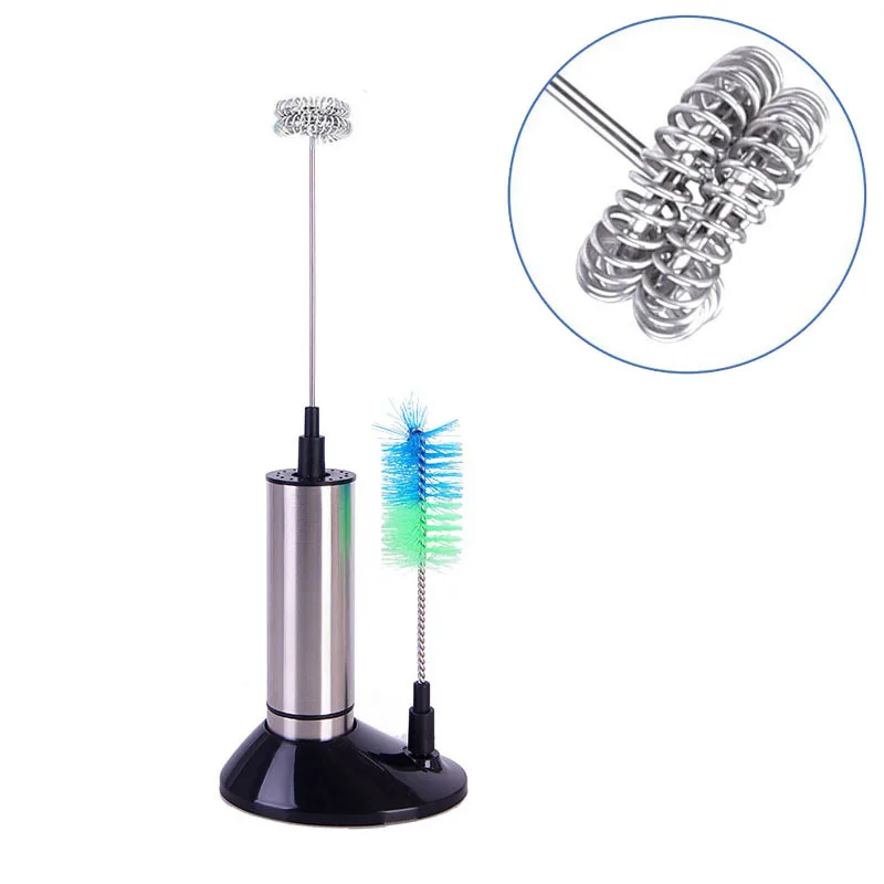 Portable Electric Food Handheld Stainless Steel Blender, Juicers, Mixer, Kitchen Detachable Egg Beater Mixer, Food Processor