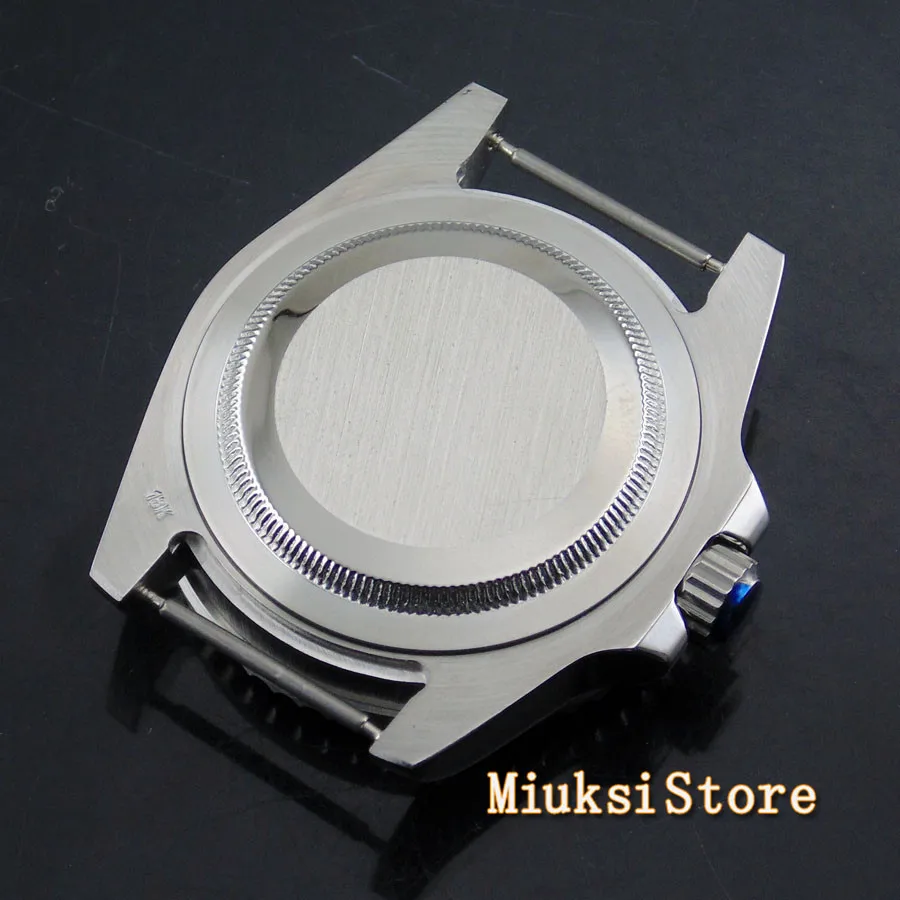 Parnis Топ 40 мм сапфировое стекло керамический корпус часов подходит для ETA2836 Mingzhu DG2813 3804 Miyota8215 механизм