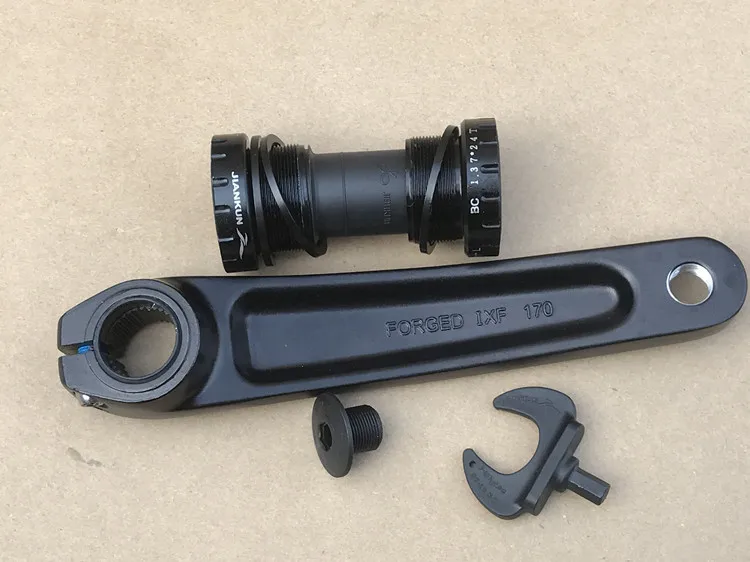 30 Speed Hallow One-piece Aluminum Alloy Mountain Bicycle Crankset High Quality Bicycle Riding Equipment Spare Parts