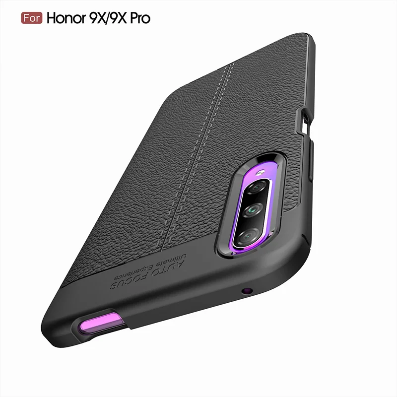 SemgCeKen ультратонкий кожаный чехол для huawei honor 9x pro 9xpro 9 x honor 9x роскошный мягкий силиконовый чехол для телефона coque etui
