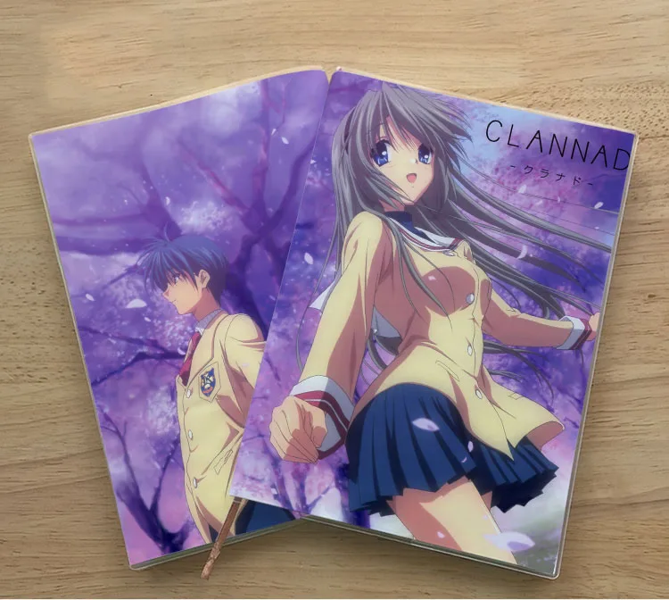 Блокнот с персонажами из аниме игры CLANNAD Furukawa Nagisa блокнот для упражнений журнал