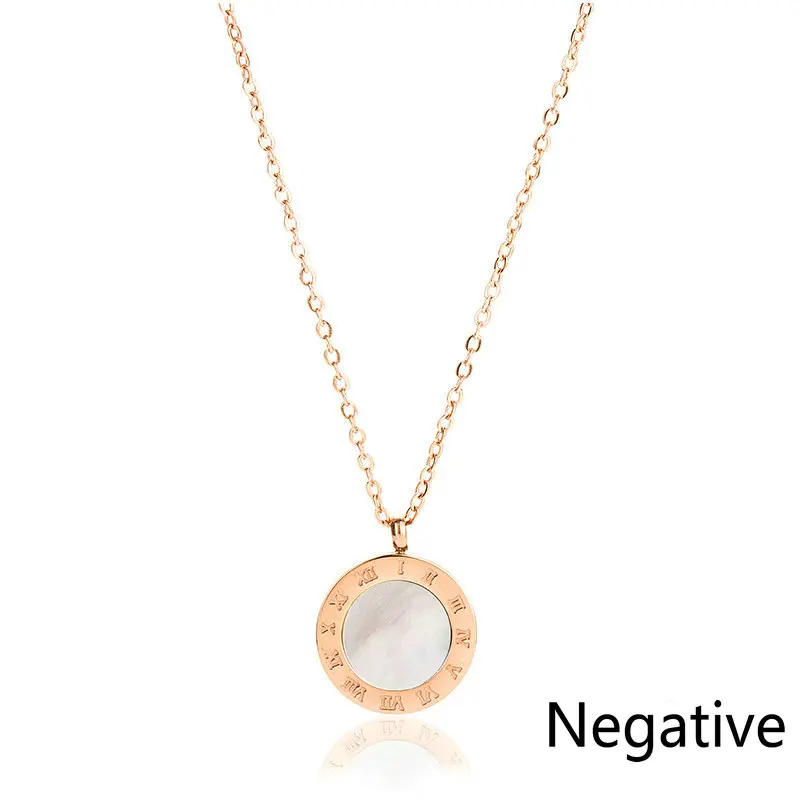 Черно белое керамическое римское ожерелье с цифрами подвески для женщин