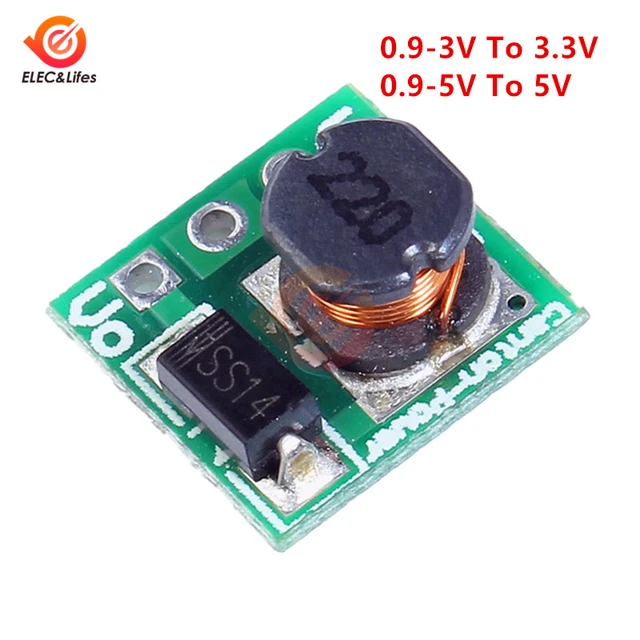 10pcs Dc-dc Boost Converter Step Up Module Board 1v-5v To 5v 500ma 600ma  Max For Arduino High Efficiency Frequency Quality - Integrated Circuits -  AliExpress