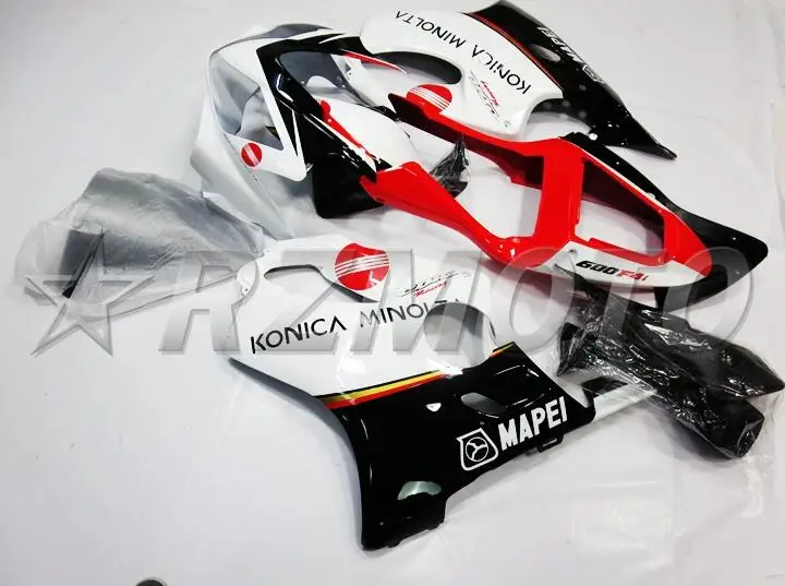 Литье под давлением) ABS обтекатель наборы Подходит для Honda CBR600 FS F4i 2001 2002 2003 2004 01 02 03 04 Обтекатели набор на заказ Прохладный