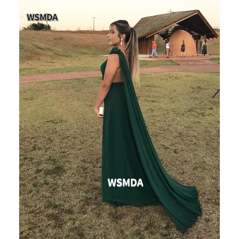 Рисунок 2 - Шифоновое вечернее платье на одно плечо с шалью