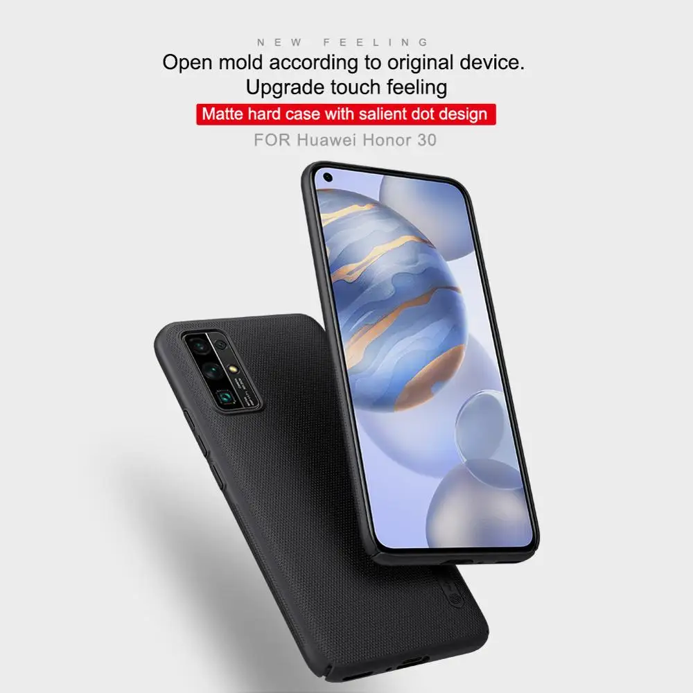 Чехол Nillkin для Huawei Honor 30 матовый чехол жесткая защитная задняя крышка телефона из