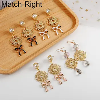 

Match-Right Women Statement Long Dangle Trendy Earrings For Women Gold Color Hanging Drop Earrings Pendant Female Jewelry NR230