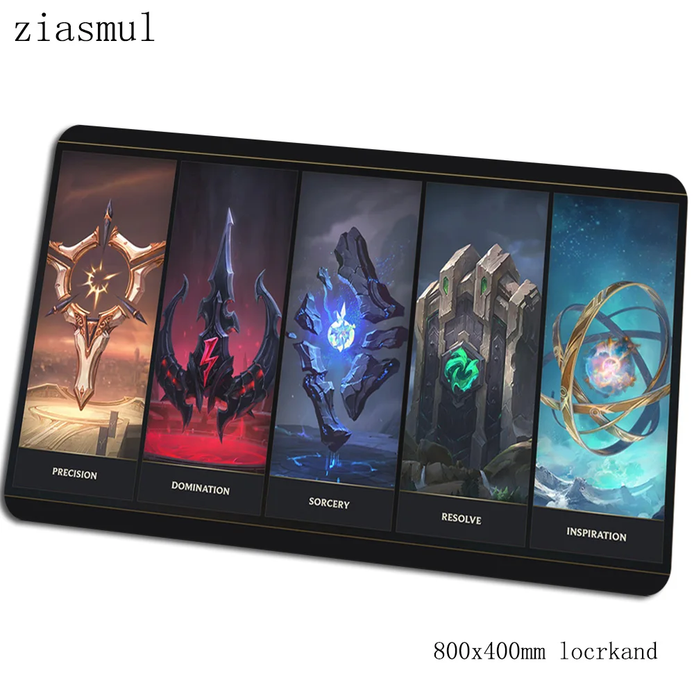 Teemo коврик для мыши 80x40 см объемный рисунок компьютерная мышь игровой мат геймпад пк популярный игровой коврик для мыши офисный коврик для мыши - Цвет: Size 800x400x2mm
