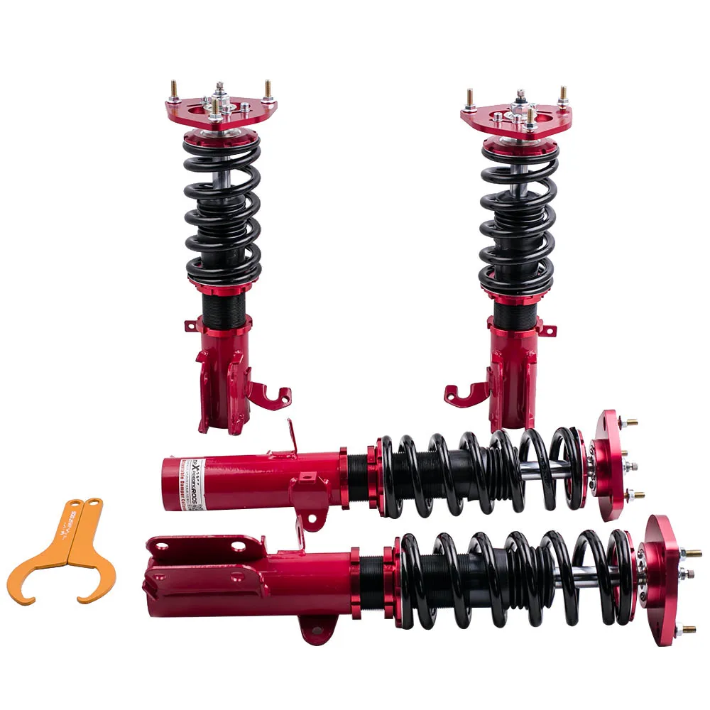 

24-way adjustable damper force Coilover for Toyota Corolla AE90 AE92 AE100 AE111 for E90 E100 E110 AE92-AE111 88 89 90-99 Shock