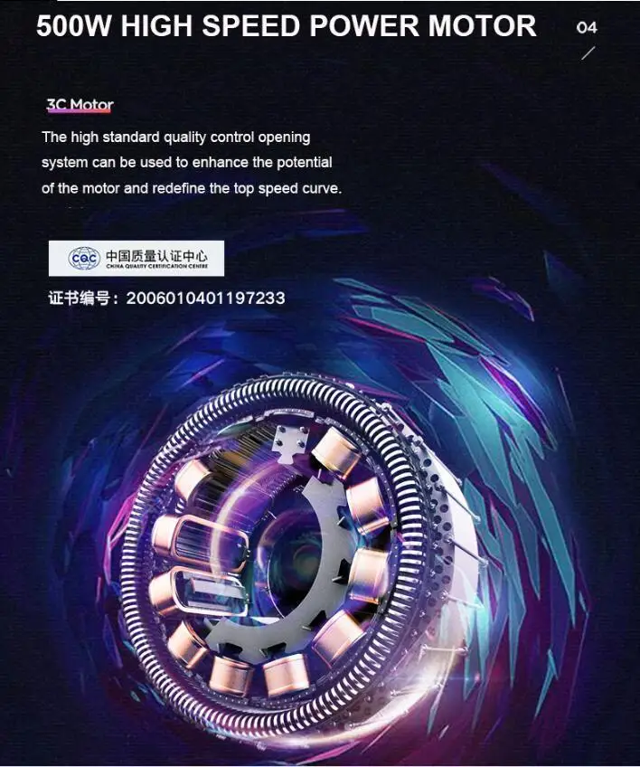 Foldable Electric Skateboard Two Wheels Electric Scooters Off Road Single Drive 500W 48V 35KMH Powerful Electric Bike (5)