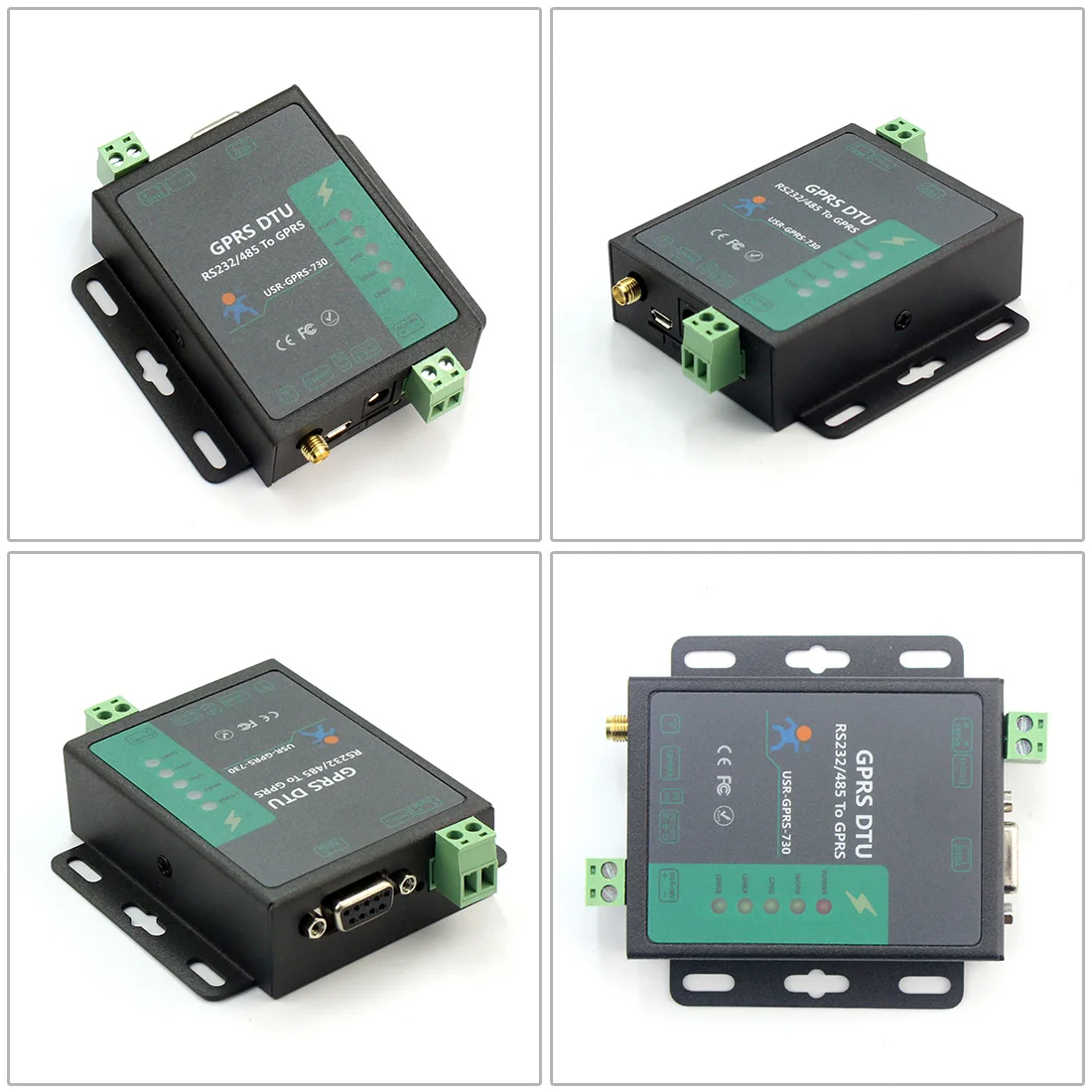 USR GPRS232 730 RS232 / RS485 GSM Modems Поддержка GSM/GPRS к последовательному преобразователю DTU