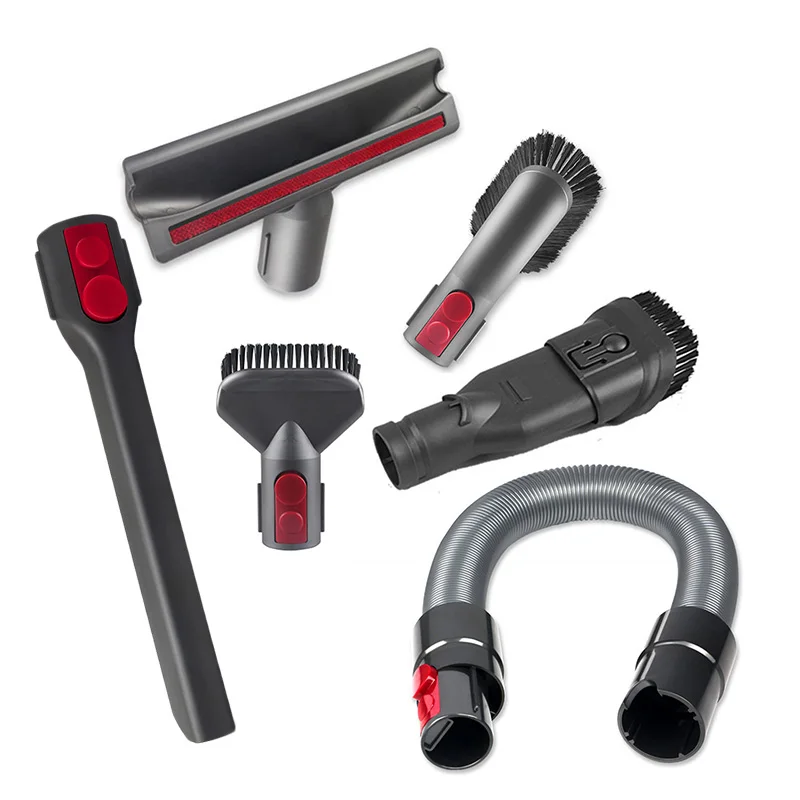 Шланг с щеткой наборы для крепления для Dyson V8 V7 V10 пылесос запасные части длинные плоские всасывания