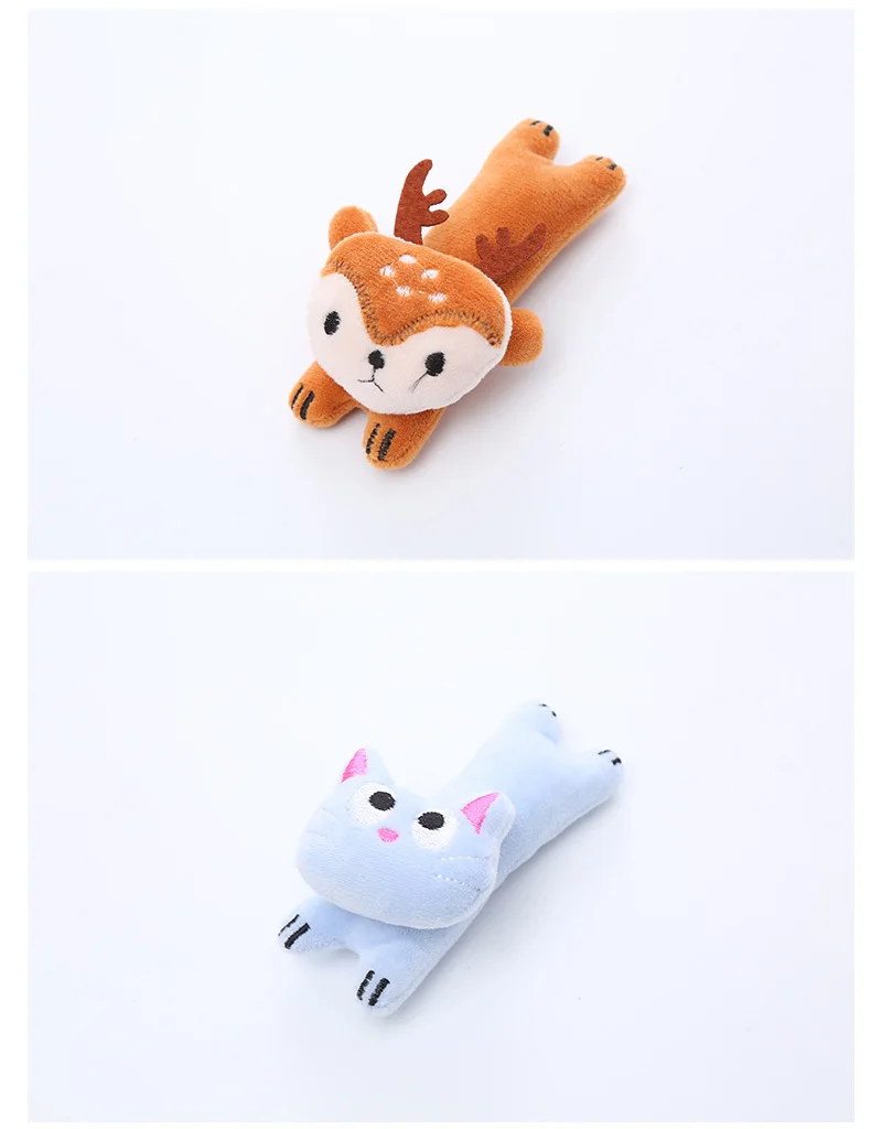 1PCS Cat Toys Animal Modeling Toys Funny Interactive Plush Cat Toy Pet Kitten Chewing Vocal Toy Thumb Bite Cat Mint Cat Supplies
