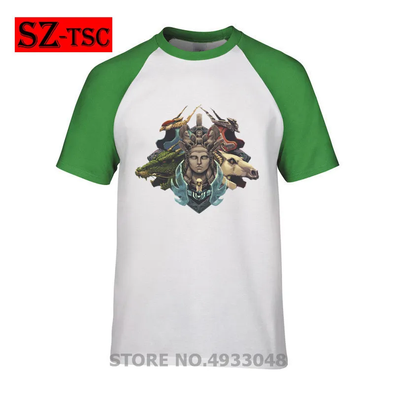 

Summer T-shirt Men Cotton Short Sleeve Fashion Men Knights of Athena Saint Seiya T Shirt Streetwear Style Casual Mens Tshirts