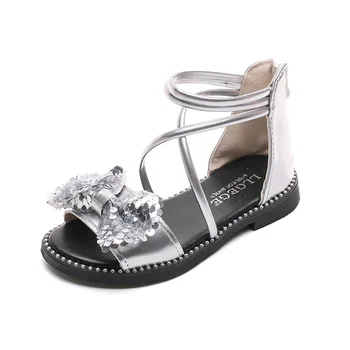 

Fashion Princess Flower Children Summer Sandals Big Kids Beach Shoes 2020 Little Girl Student Sandal 3 4 5 6 7 8 9 10 11 12 Year