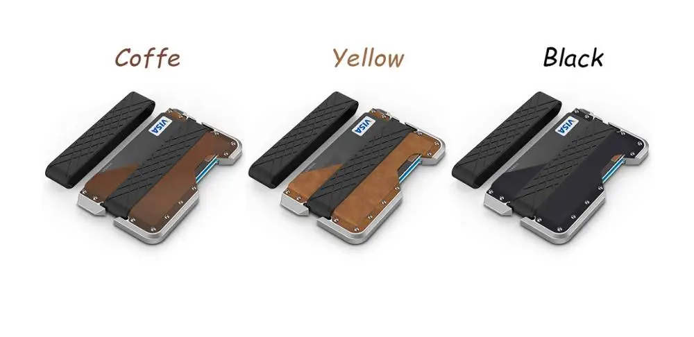 Производители производят оптом взрывозащищенные rfid экранированный авиационный алюминиевый сплав Открытый Многофункциональный держатель для карт