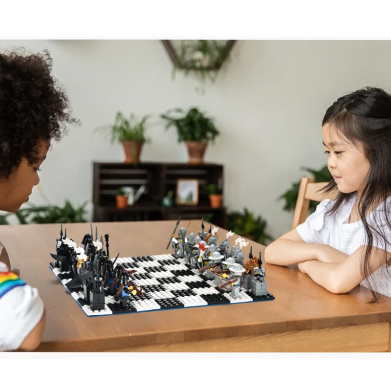 Estrela luta série internacional modelo de xadrez blocos de construção  warsing mini tijolos filme navio define checkerboard brinquedos para  crianças presentes - AliExpress