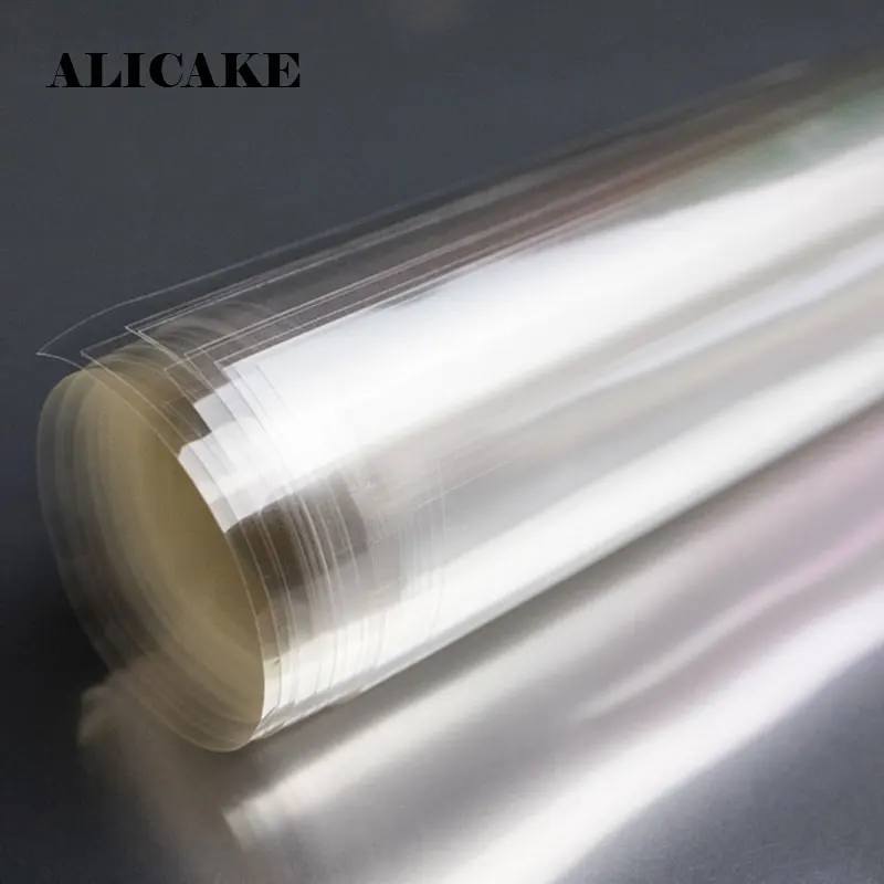 

25 шт пищевой ПЭТ Прозрачный Целлофан инструменты для украшения шоколадного торта торт конфеты посылка помадка инструмент для выпечки