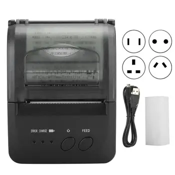 

Thermal Printer Wireless Light-Weight for Bluetooth / Linux / Android / IOS (100-240V) Hot