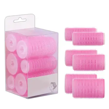 

6PCS DIY Curlers Styling Tools Self-Adhesive Hair Rollers Curlers Hair Hairdressing Tool