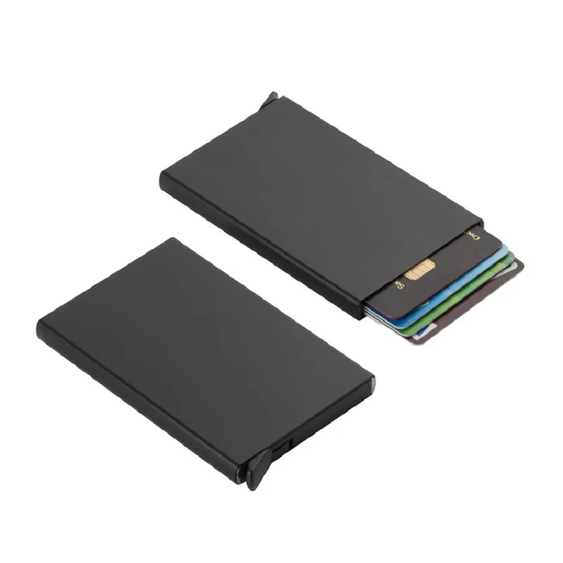 Credit Card Holder ID Card Case Wallet Metal