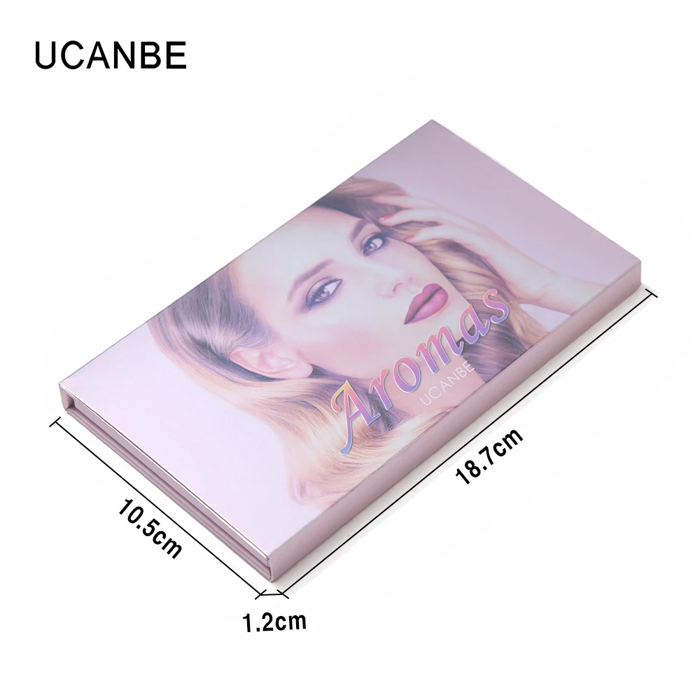 UCANBE Aromas Nude тени для век палитра 18 цветов блеск для век матовый блеск пудра водонепроницаемый палитра теней для век