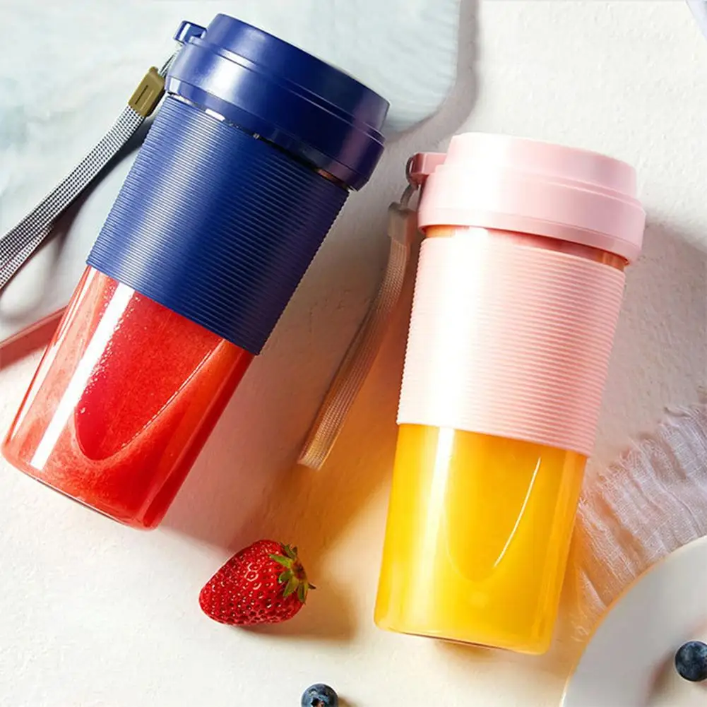 

300ml Portable Wireless Mini Electric Fruit Juicer Blender USB Squeezer Bottle Electric Fruit Lemon Juicer Blender Squeezer Set