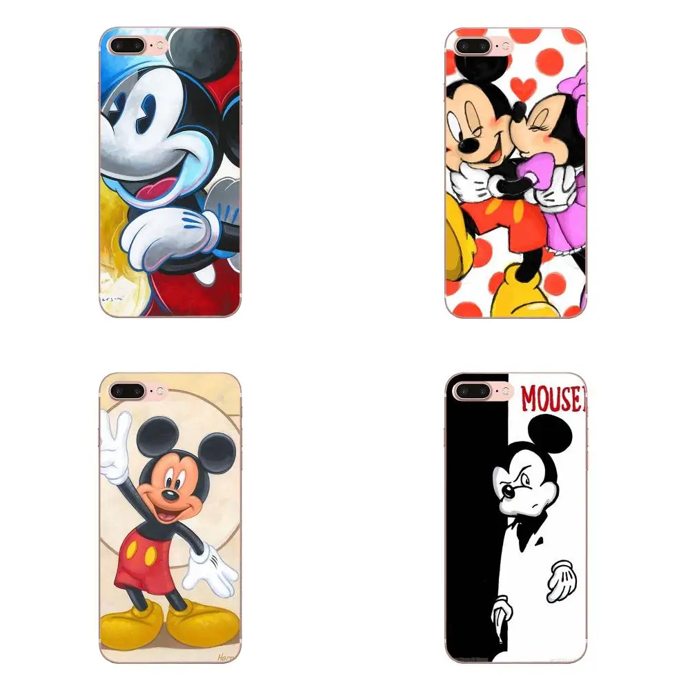 Мультфильмы для влюбленных Микки Маус Минни Huawei Honor 4C 5A 5C 5X 6 6A 6X 7 7A 7C 7X 8 8C 8S 9 10 10i 20 20i