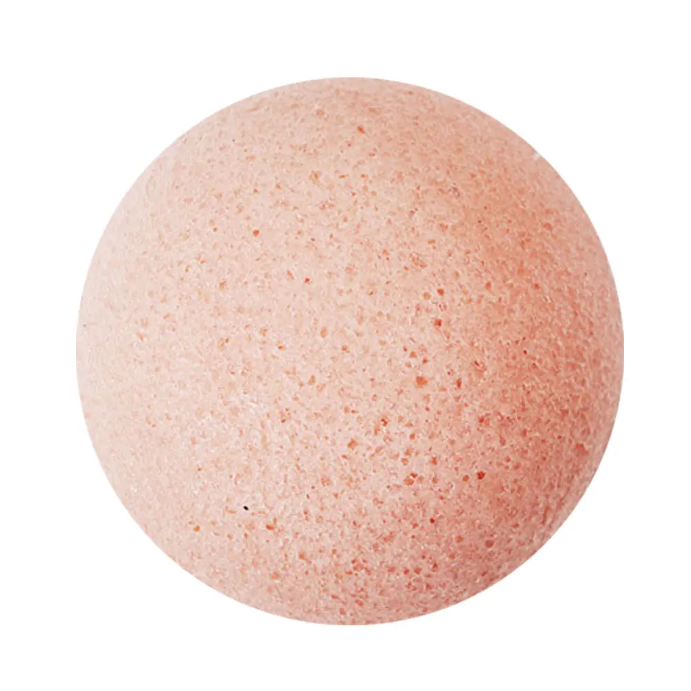 Натуральная косметика Konjac, губка для лица, моющее средство для лица, уход за лицом, пудра, инструменты для макияжа - Цвет: pink