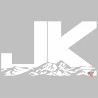 JK Mountains Decal Vinyl Sticker Graphics for Jeep Wrangler 4x4 Unlimited Sahara Rubicon Moab Overland Arctic