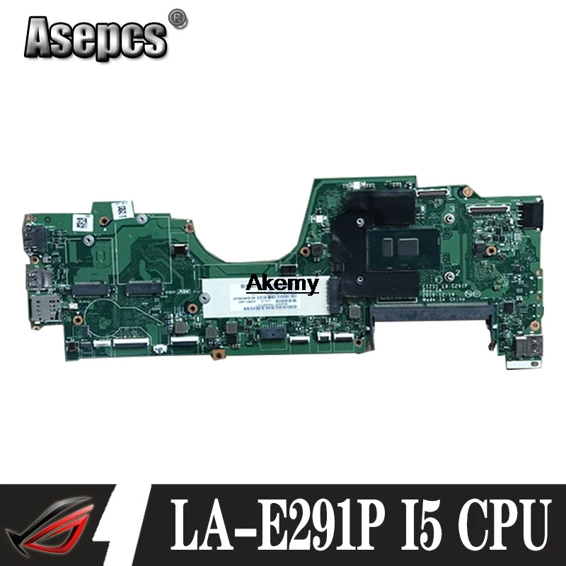 LA-E291P REV 1A MB For Thinkpad Йога 370 материнская плата DDR4 Процессор SR2EU I5-7200U SR340 I5-7300U 100%