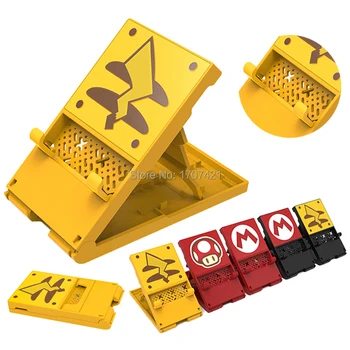 

Nintend Switch Accessories Portable Adjustable Cooling Stand Bracket Holder for Nintendo Switch Console and Game Cards Storage