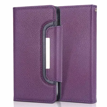 

For iphone11 Pro Case Detachable Litchi pattern Flip Leather Magnetic Folio Multi Card Holders Cover for iphone11 X XS XR XS MAX