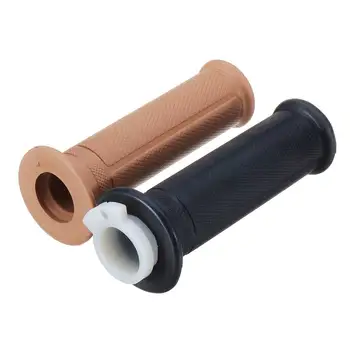 

7/8" Handle Bar Retro Rubber Motorcycle Bike Vintage Handlebar Hand Grip For CG125