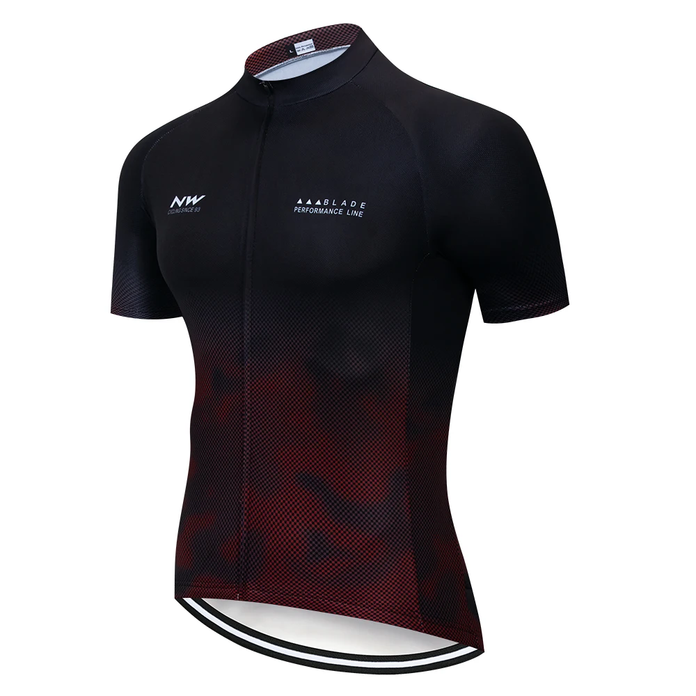 NW с коротким рукавом Велоспорт Джерси летняя одежда для велоспорта ROPA CICLISMO+ нагрудник шорты 9D гелевые прокладки набор - Цвет: NO.4