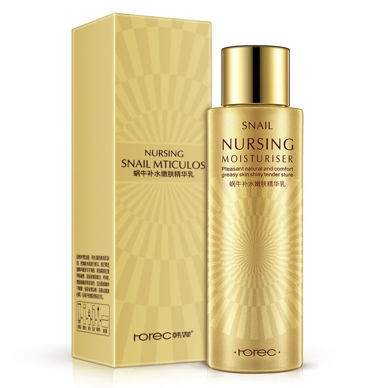 

Han Chan Snail Dope Emulsion Moisturizing Skin Nourishing Moisturizer Essence Lotion Toner And Lotion Facial Care
