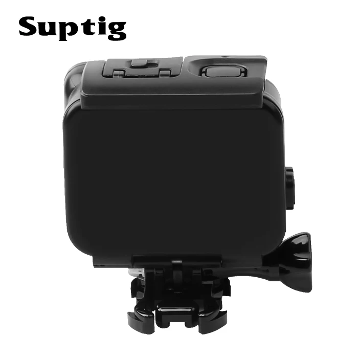 Черный 60 м подводный Водонепроницаемый чехол для Gopro Hero 5/6/7 защитное покрывало для затемнения крепление для экшн-камеры GoPro 5/6/7 экшн-камеры Go Pro Водонепроницаемый чехол