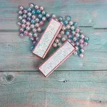 5/10/30/50 шт Блестящий Белый с принтом зыбучих песков Пресс квадратный 12,1 мм пустой тюбик губной помады бальзам для губ флакон для помады оболочки упаковки косметики