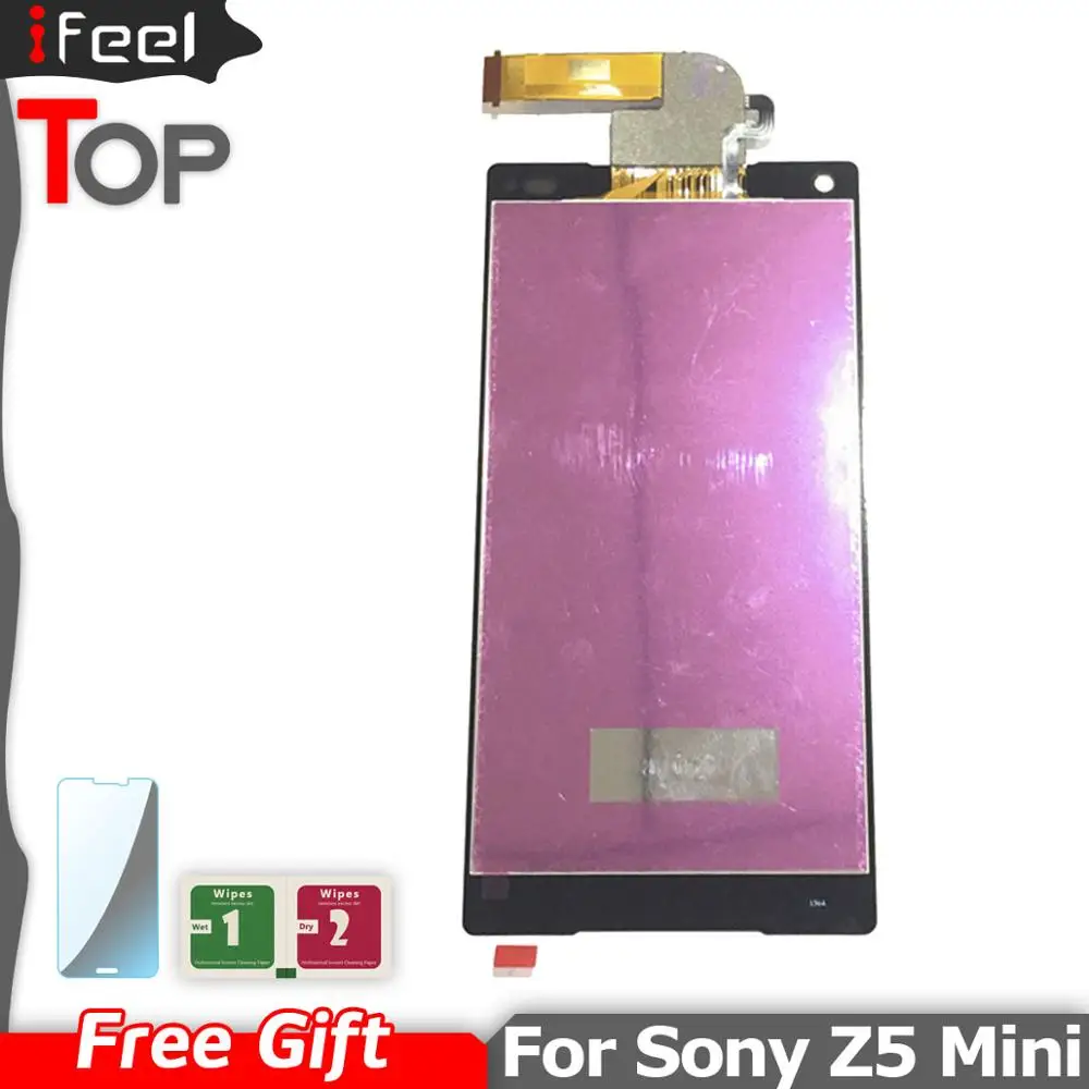 100% протестированный ЖК-дисплей с сенсорным экраном дигитайзером для Sony Xperia Z5 Compact