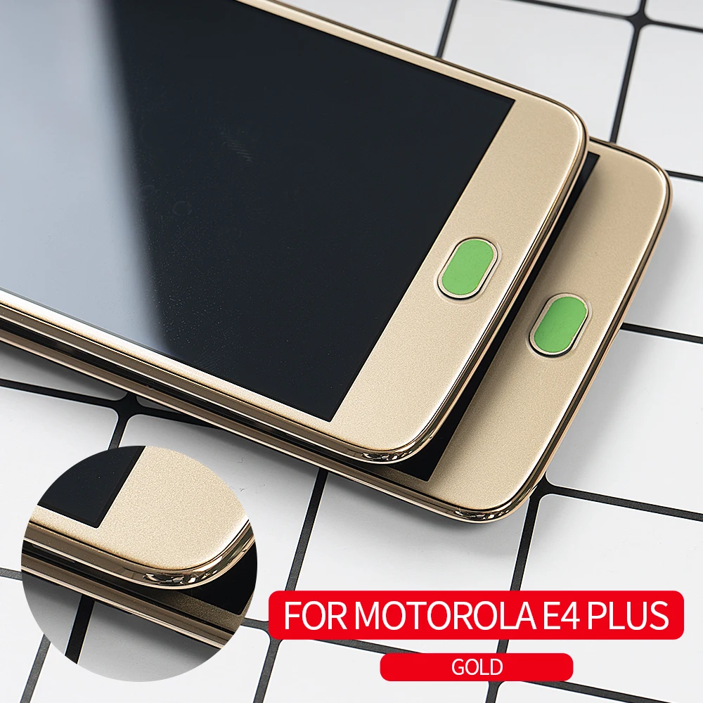 5," для Motorola Moto E4 Plus рамка сенсорного ЖК-экрана дигитайзер для MOTO E4 Plus дисплей XT1770 XT1773 XT1771 XT1772