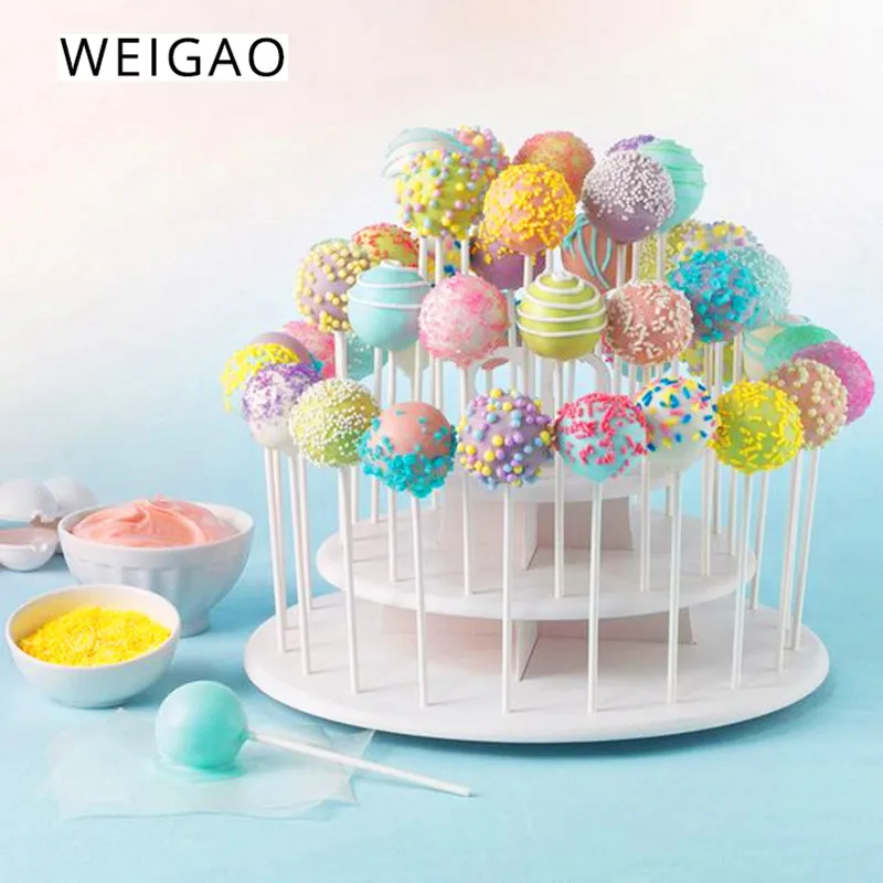 3 Tiers Lollipop Cake Stand Wedding Decoration Table Donut Wall Lolly Display Holder Baby Shower Birthday Party | Дом и сад