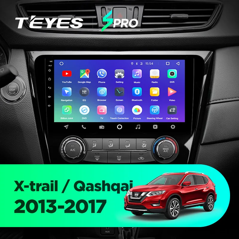 TEYES SPRO Штатное Головное устройство For Nissan X-trail 2013- GPS Android 8.1 aвтомагнитола магнитола автомагнитолы Андроид для Ниссан Х-Трейл 3 T32 T31 аксессуары штатная магнитола автомобильная мультимедиа