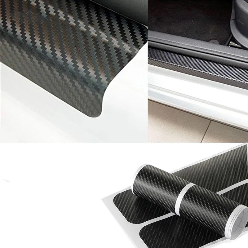 Carbon-fiber-Car-Door-Sills-Guards-sticker-For-volkswagen-SCIROCCO (3)