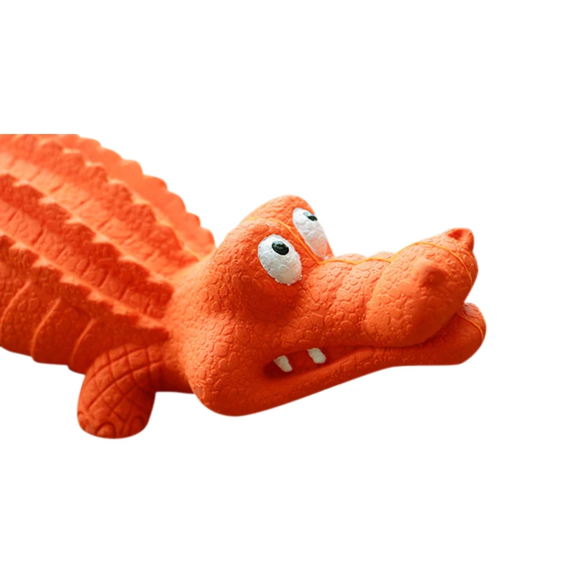 Pet Rubber Animal Shaped Chew Toy For Teeth Cleaning Dog Interactive Molar Toy